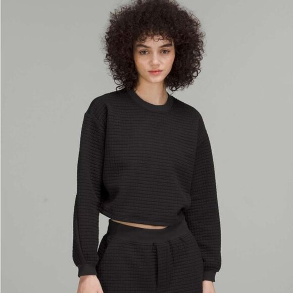 Lululemon Lab Textured Grid Pullover Key - Picture 2 of 2